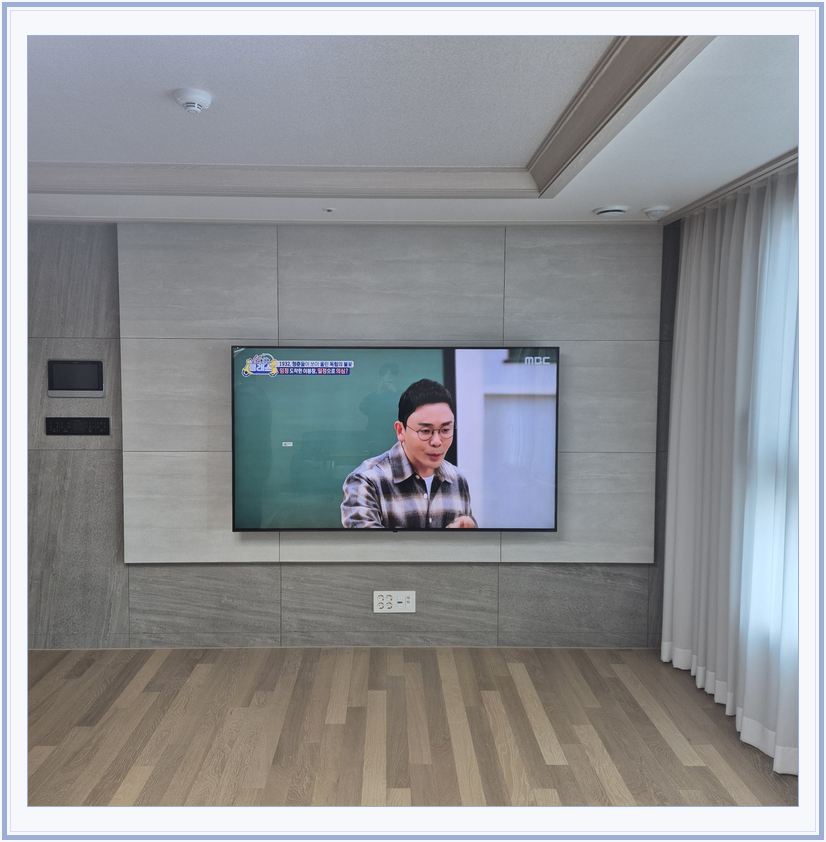 세곡동 · 내곡동 · 우면동 벽걸이TV 설치 시 화면 위치를 참고할 수 있는 사진 3