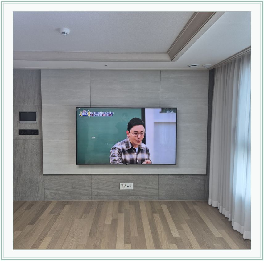 고산동 · 태전동 · 도촌동 벽걸이TV 설치 시 화면 위치를 참고할 수 있는 사진 2